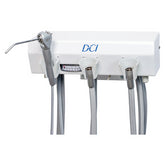 Alternative Arm Mounted Manual Control, 1 Wet & 1 Dry w/Tray & White Flex Arm